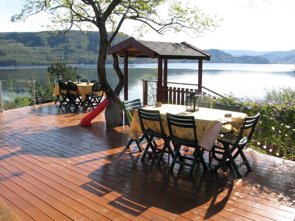 Fjordside Lodge Hordvik Экстерьер фото