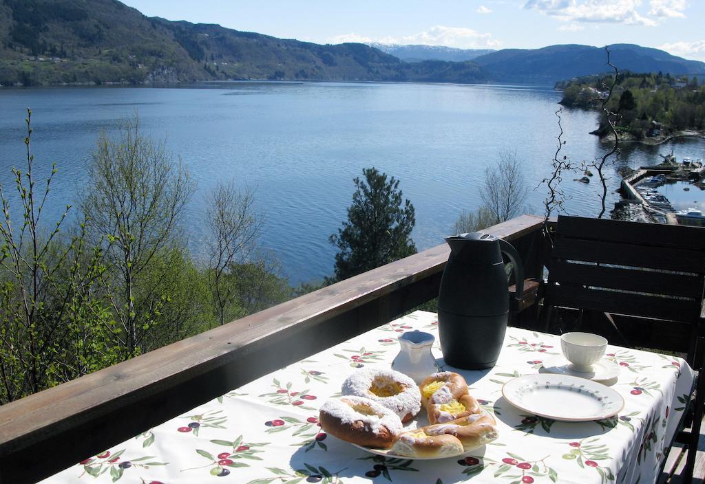 Fjordside Lodge Hordvik Экстерьер фото